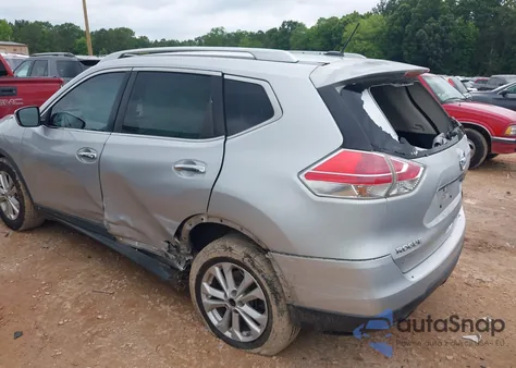 2015 Nissan Rogue Sv z USA, uszkodzony, nr VIN KNMAT2MT6FP529559